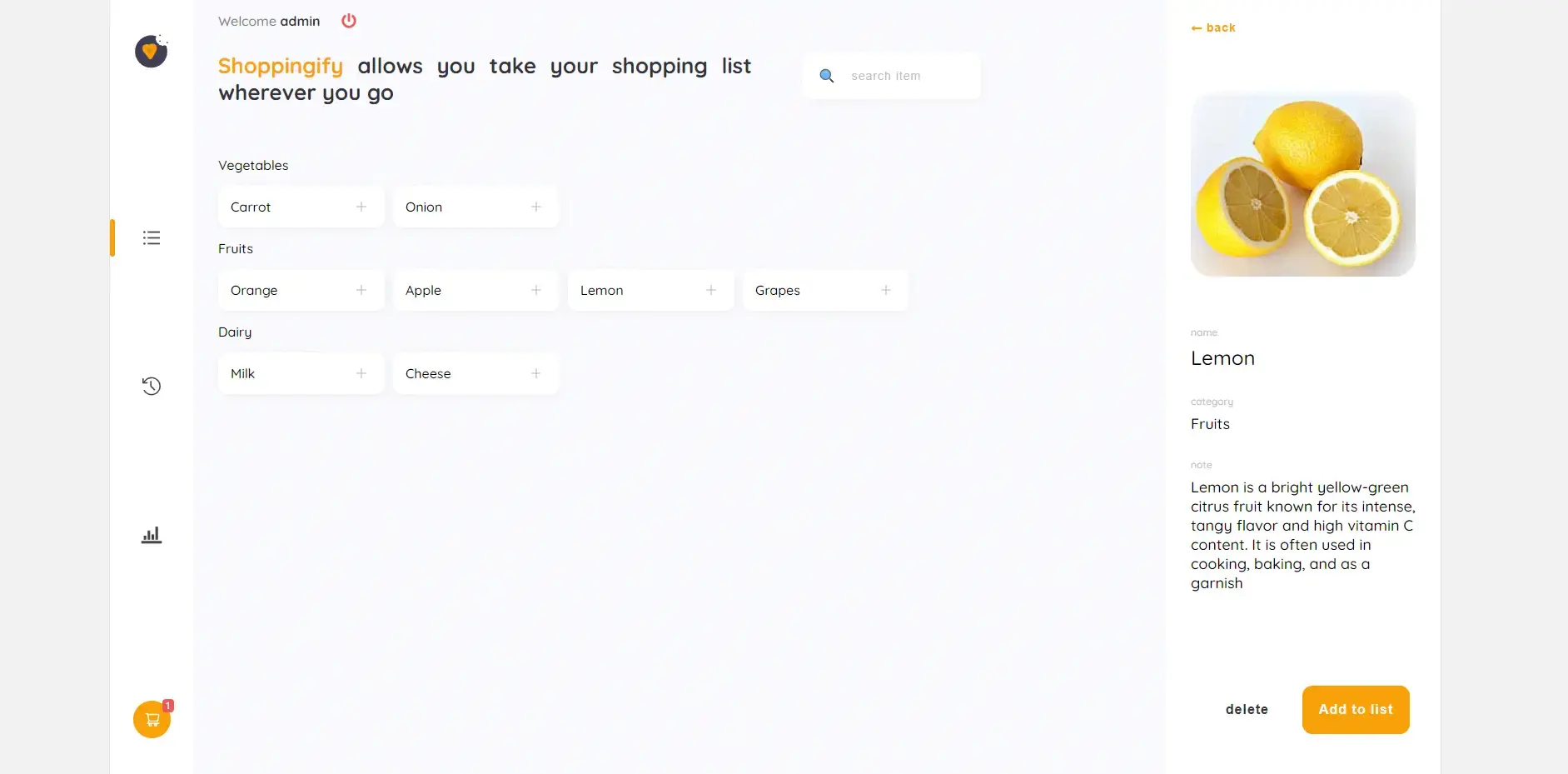 shoppingify hero